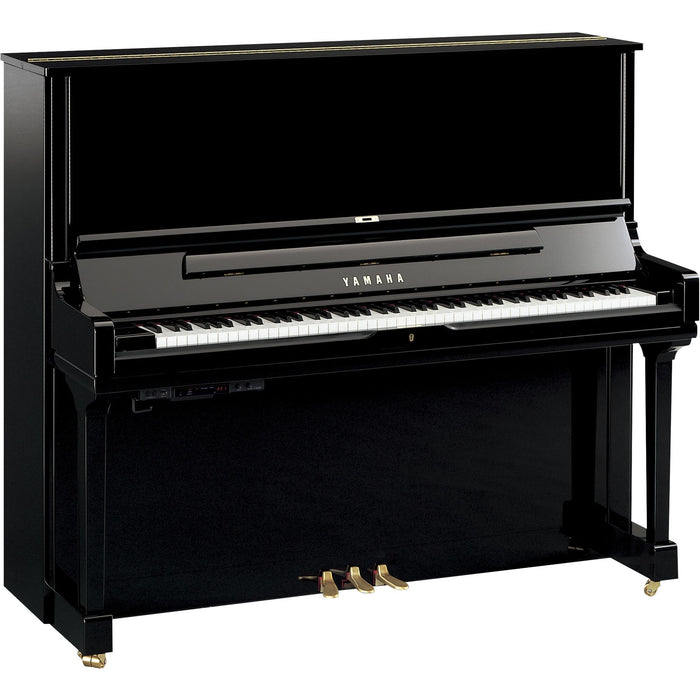 Yamaha YUS3TA3 TransAcoustic 131cm Upright Piano - Polished Ebony