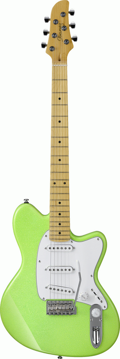 Ibanez YY10 SGS Yvette Young Signature Electric Guitar - Slime Green Sparkle