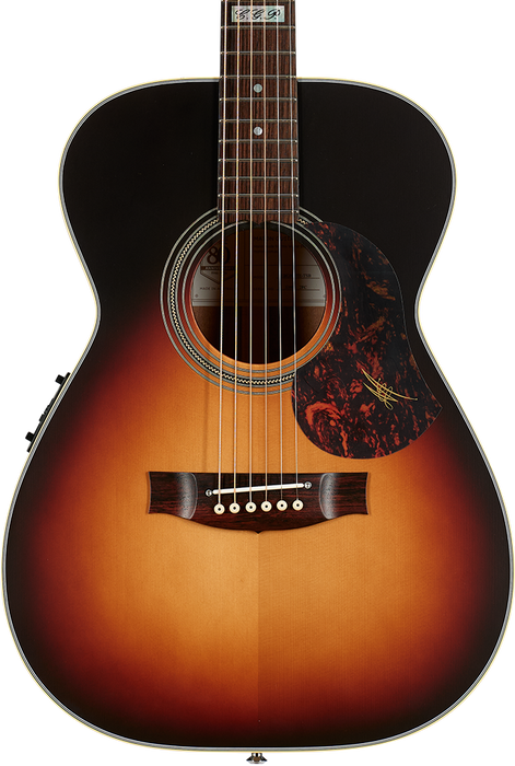 Maton EBG808TE-TSB Tommy Emmanuel Acoustic Electric Guitar w/Case - Tobacco Sunburst