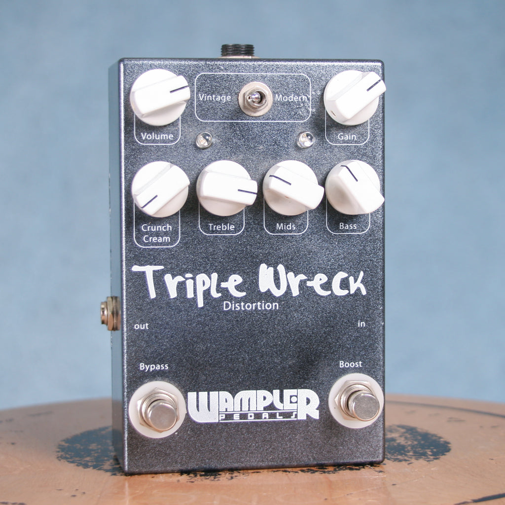 ギター WAMPLER Triple Wreck Wampler Triple Wreck Distorion Pedal — Truetone Music