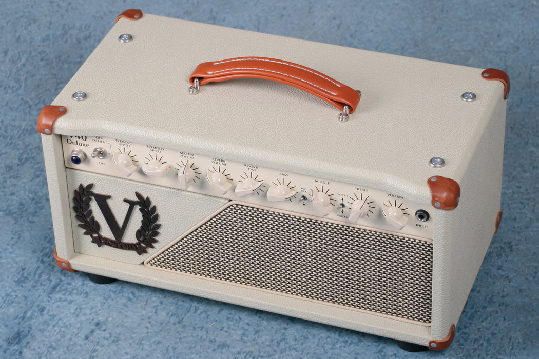 Victory V40 Deluxe Guitar Amplifier Head w/Footswitch and Bag - Preowned