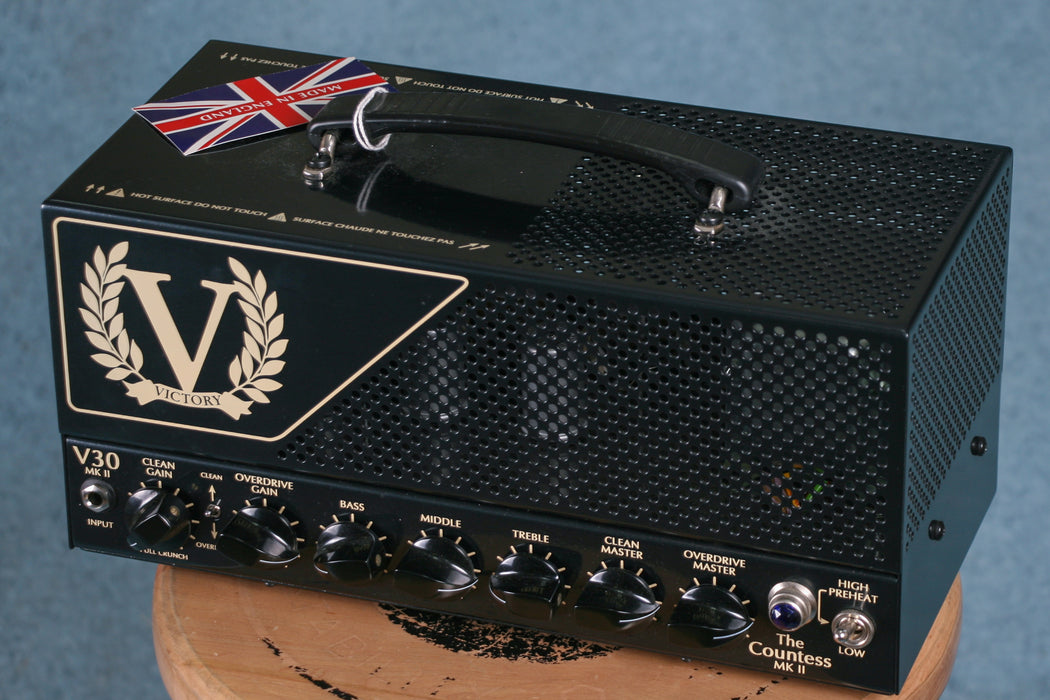 Victory V30 MKII The Countess Guitar Amp Head w/Bag - Preowned