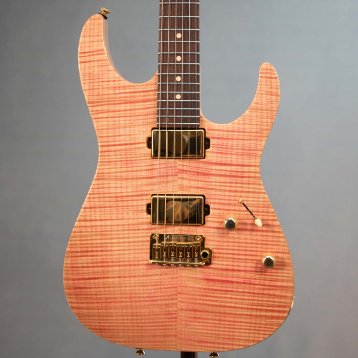 Tom Anderson Lil Angel Hollow Electric Guitar - Natural Pink - Serial Number: 01-25-24P