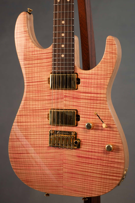 Tom Anderson Lil Angel Hollow Electric Guitar - Natural Pink - Serial Number: 01-25-24P