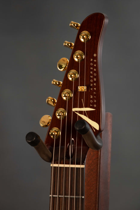 Tom Anderson Lil Angel Hollow Electric Guitar - Natural Pink - Serial Number: 01-25-24P