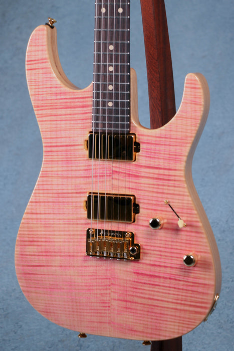 Tom Anderson Lil Angel Hollow Electric Guitar - Natural Pink - Serial Number: 01-25-24P
