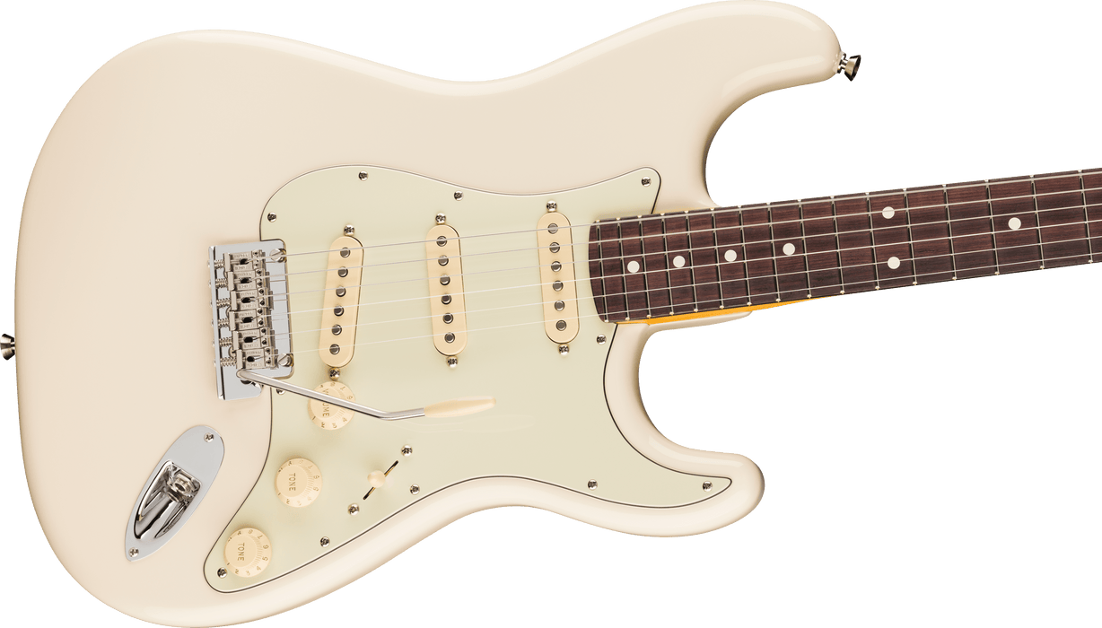 Fender American Professional Stratocaster Rosewood Fingerboard Electric Guitar - Olympic White