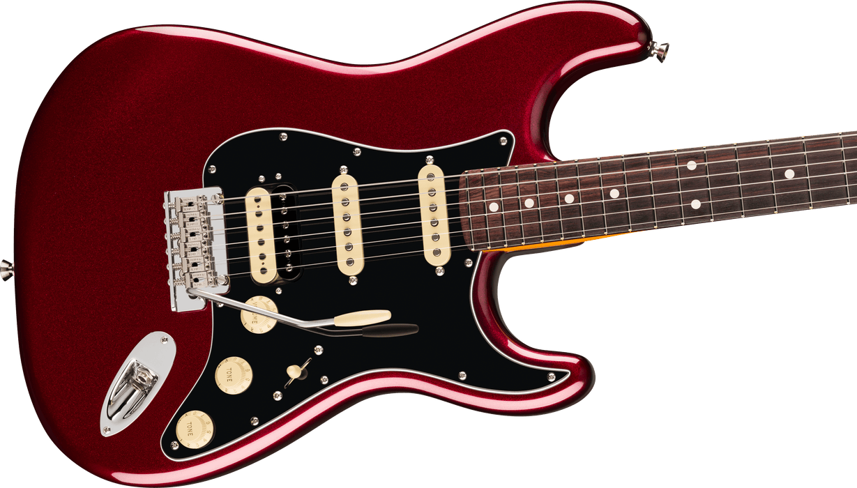 Fender American Professional Stratocaster HSS Rosewood Fingerboard Electric Guitar - Oxblood