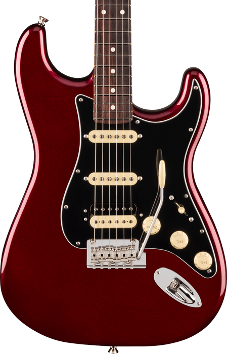 Fender American Professional Stratocaster HSS Rosewood Fingerboard Electric Guitar - Oxblood