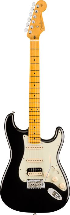 Fender American Professional Stratocaster HSS Maple Fingerboard Electric Guitar - Black