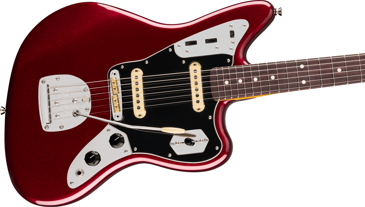 Fender American Professional Jaguar Rosewood Fingerboard Electric Guitar - Oxblood