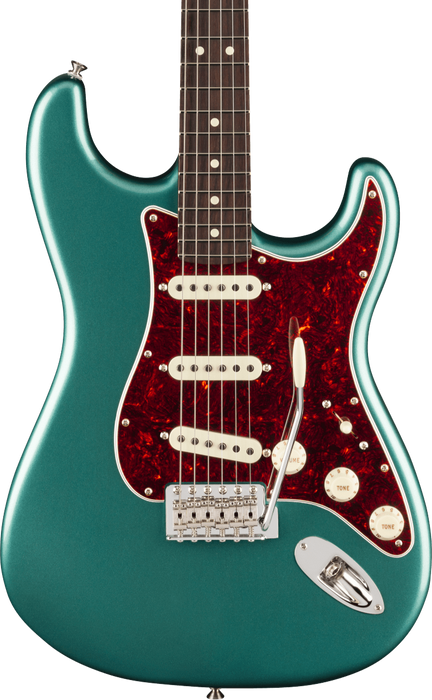 Fender American Professional Classic Stratocaster Rosewood Fingerboard - Faded Sherwood Green Metallic