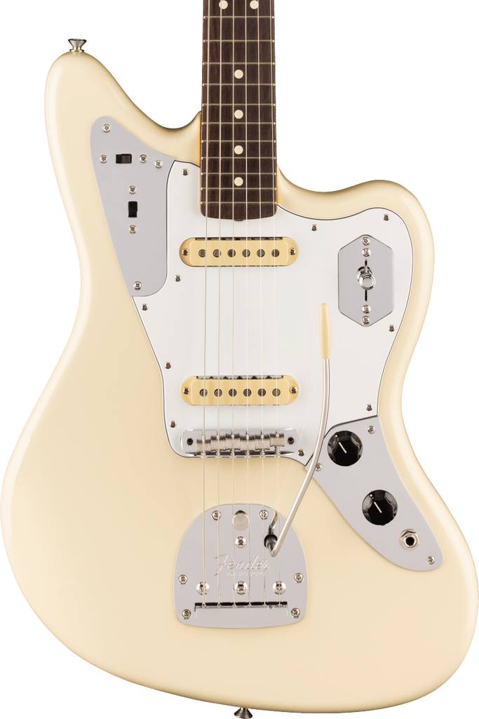 Fender【Johnny Marr】Jaguar Olympic White Fender Johnny Marr Jaguar Guitar Olympic White - Guitar.co.uk