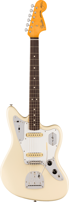 Fender Johnny Marr Signature Jaguar Rosewood Fingerboard - Olympic White