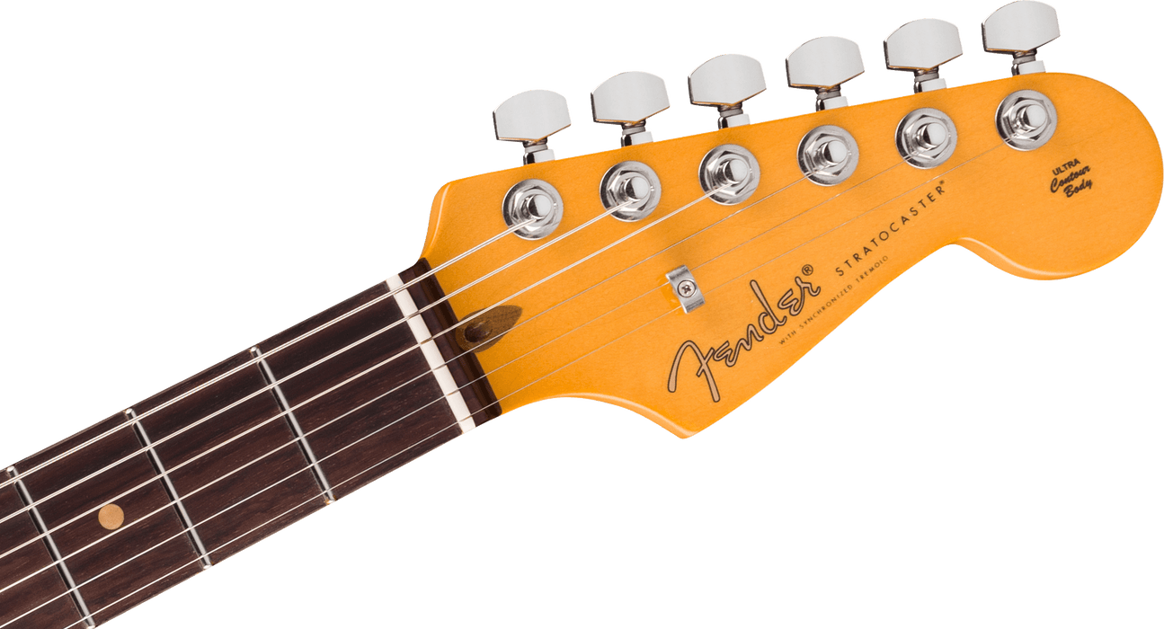 Fender American Ultra Luxe Vintage '60s Stratocaster HSS Electric Guitar - Fiesta Red