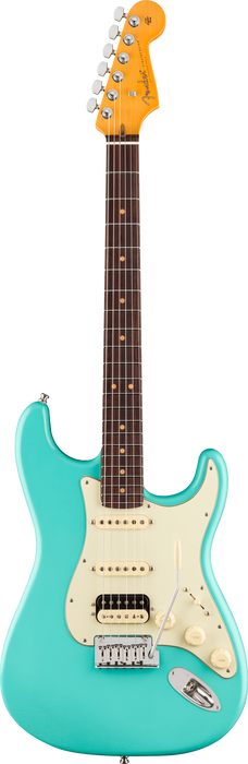 Fender American Ultra Luxe Vintage '60s Stratocaster HSS Electric Guitar - Sea Foam Green