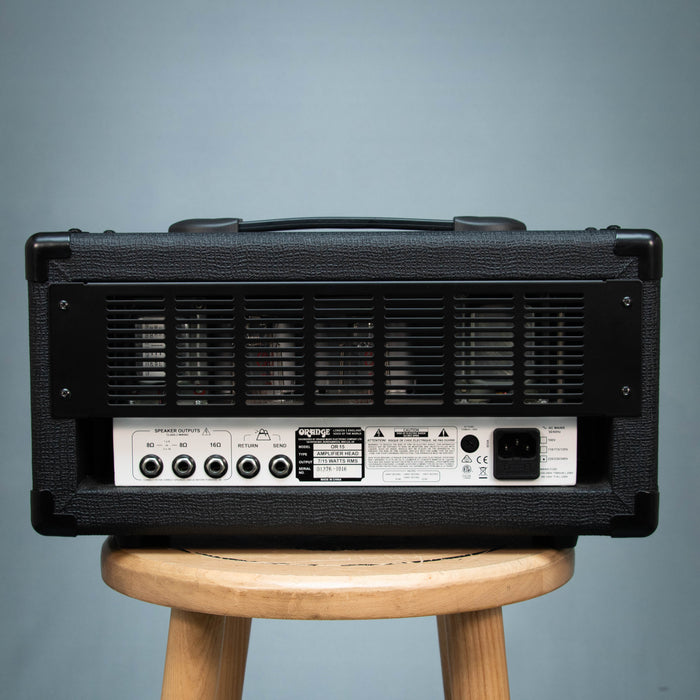 Orange OR15 Guitar Amp Head w/Cover - Black - Preowned