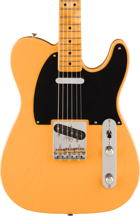 Fender 75th Anniversary Vintera Road Worn 1951 Telecaster Maple Fingerboard - Butterscotch Blonde