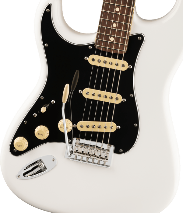 Fender Player II Stratocaster Left-Hand Rosewood Fingerboard - Polar White