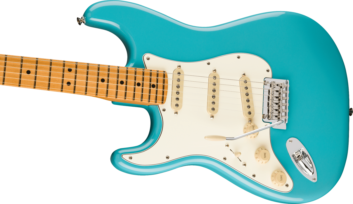 Fender Player II Stratocaster Left-Hand Maple Fingerboard - Aquatone Blue