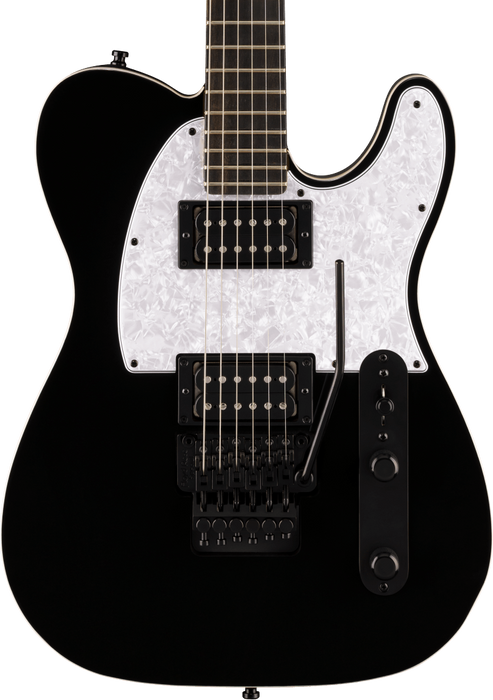 Fender Limited Edition Player Fusion Telecaster HH Floyd Rose Ebony Fingerboard Electric Guitar - Black