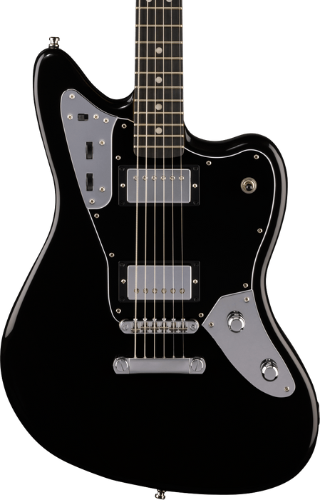Fender Limited Edition Player Fusion Jaguar Baritone Ebony Fingerboard Electric Guitar - Black