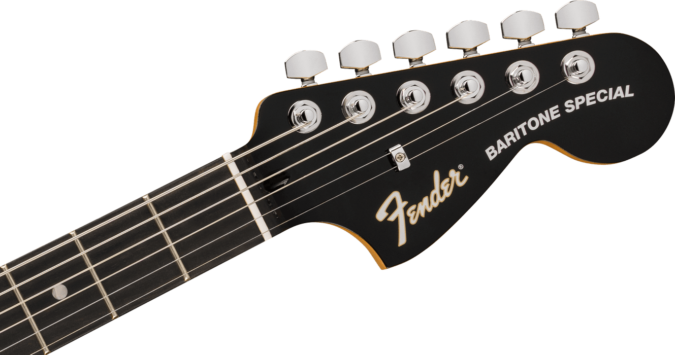 Fender Limited Edition Player Fusion Jaguar Baritone Ebony Fingerboard Electric Guitar - Black