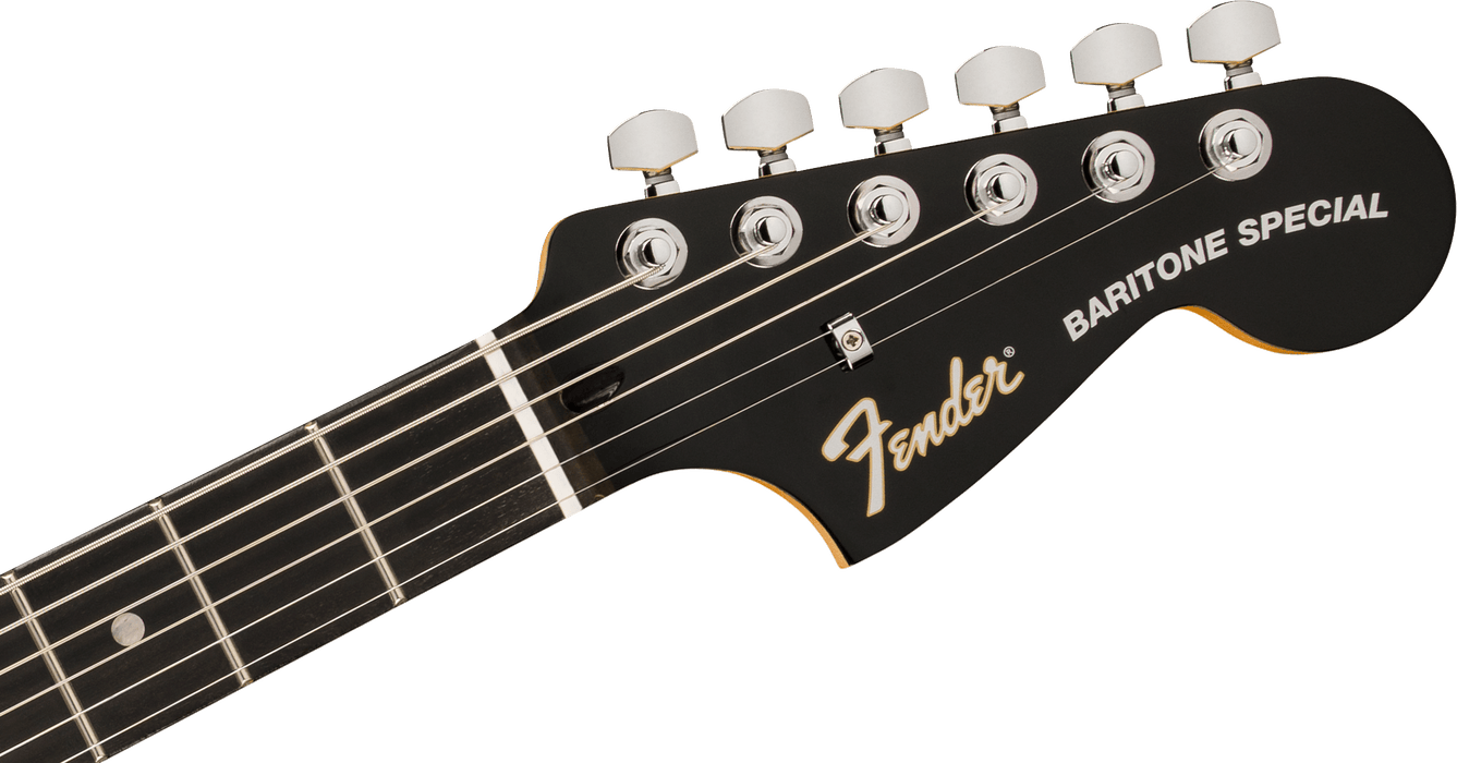 Fender Limited Edition Player Fusion Jaguar Baritone Ebony Fingerboard Electric Guitar - Silverburst