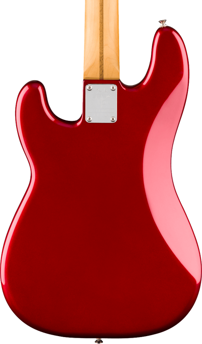 Fender 75th Anniversary Player II Precision Bass Maple Fingerboard Bass Guitar - Candy Apple Red
