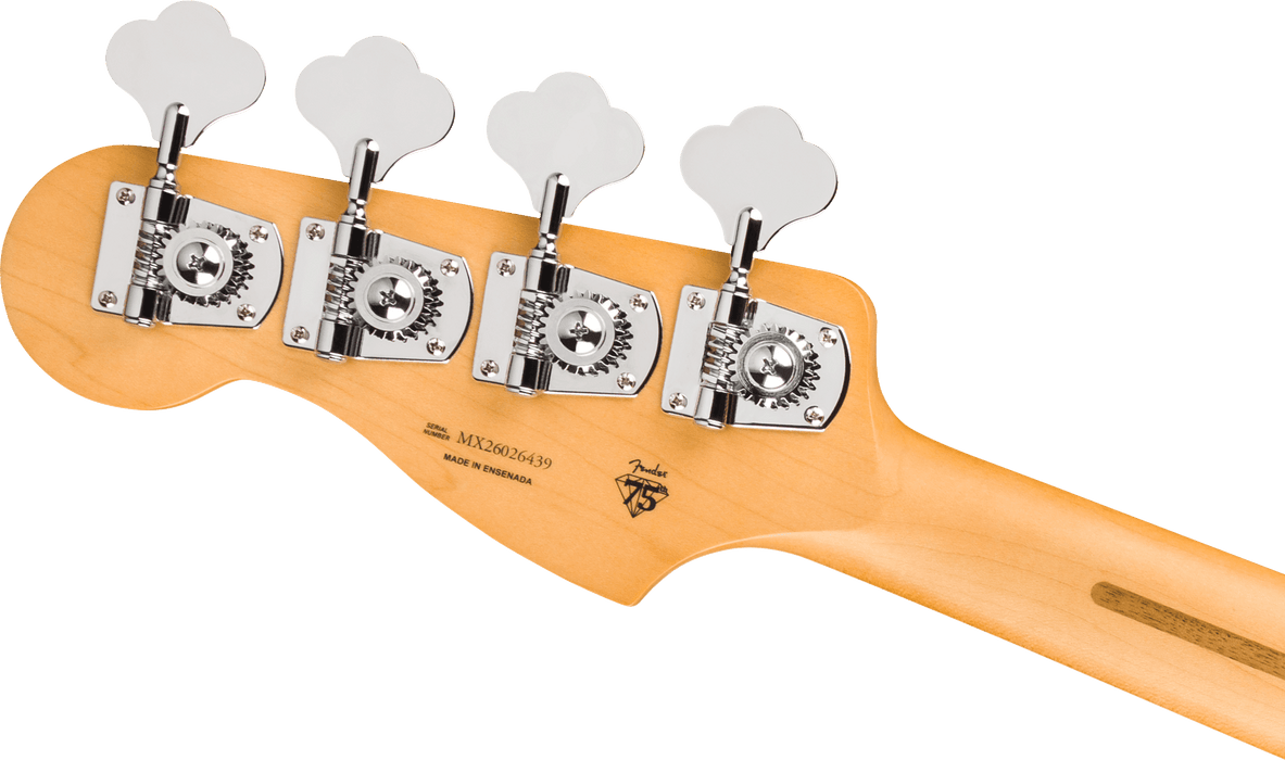 Fender 75th Anniversary Player II Precision Bass Maple Fingerboard Bass Guitar - Candy Apple Red