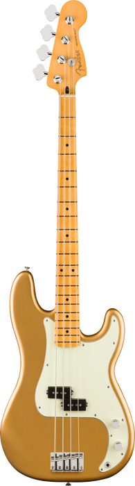 Fender 75th Anniversary Player II Precision Bass Maple Fingerboard Bass Guitar - Aztec Gold