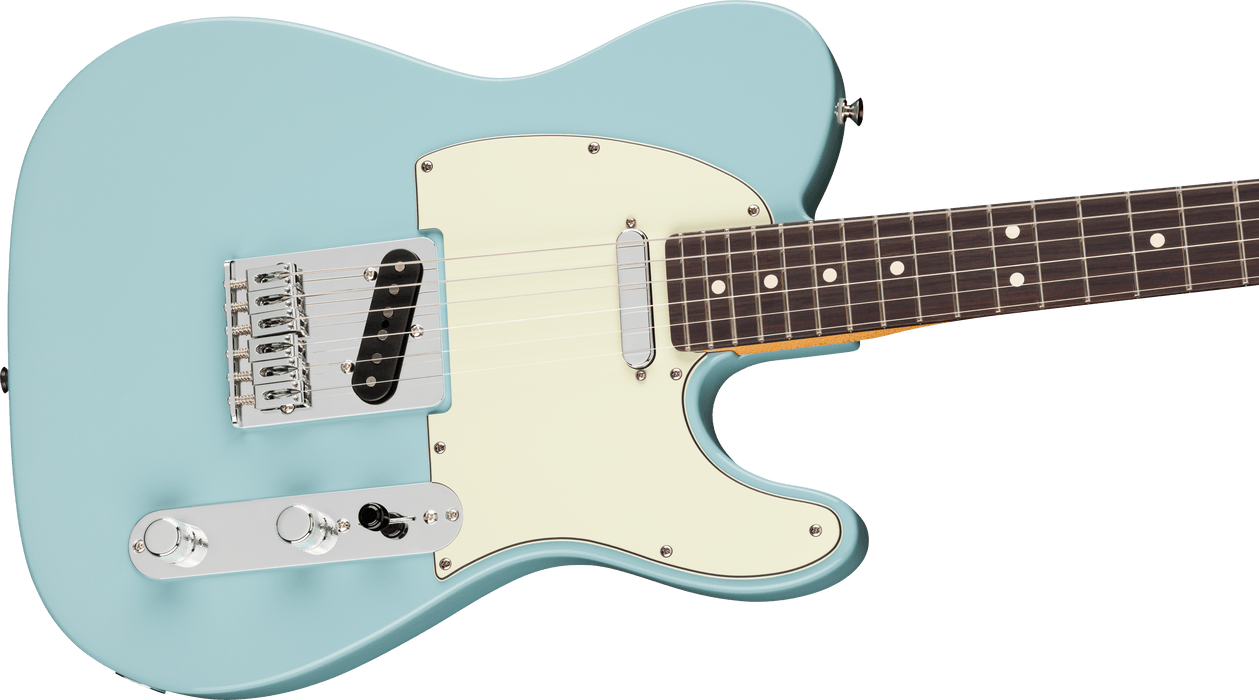 Fender 75th Anniversary Player II Telecaster Rosewood Fingerboard Electric Guitar - Daphne Blue
