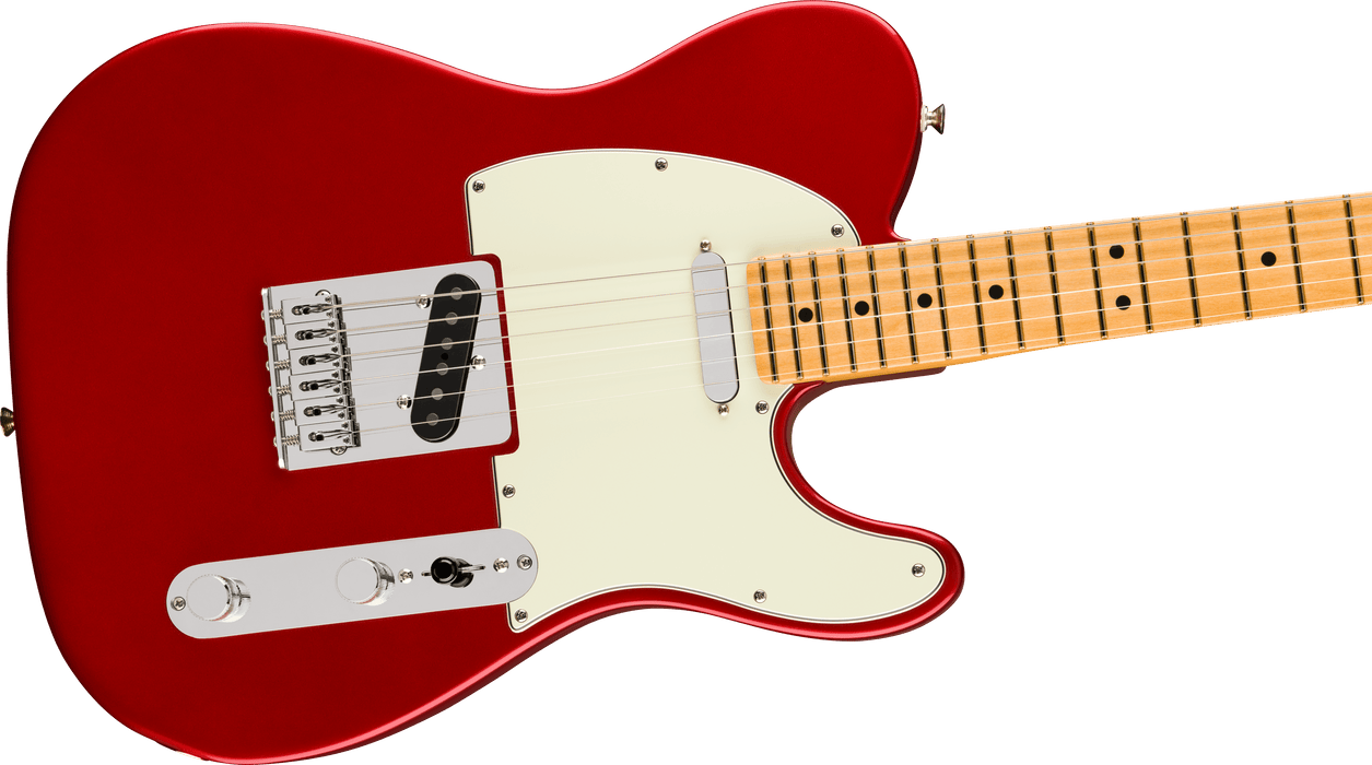 Fender 75th Anniversary Player II Telecaster Maple Fingerboard Electric Guitar - Candy Apple Red