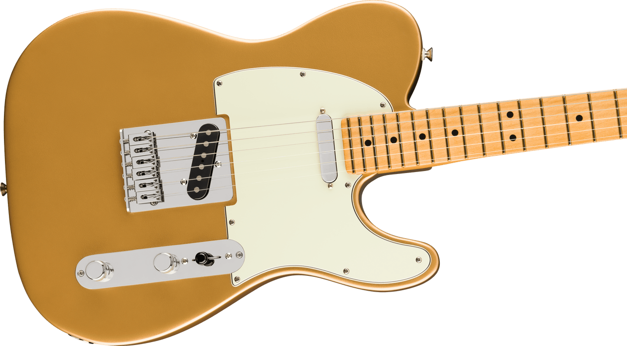 Fender 75th Anniversary Player II Telecaster Maple Fingerboard Electric Guitar - Aztec Gold