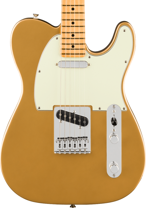 Fender 75th Anniversary Player II Telecaster Maple Fingerboard Electric Guitar - Aztec Gold
