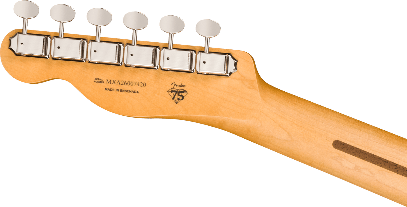 Fender 75th Anniversary Player II Baritone Telecaster Rosewood Fingerboard Electric Guitar - Black
