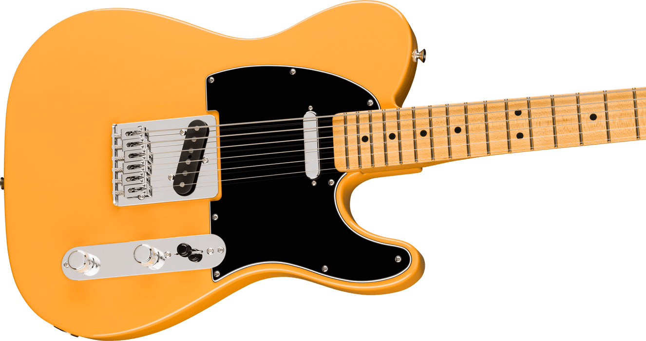 Fender 75th Anniversary Player II Baritone Telecaster Maple Fingerboard Electric Guitar - Butterscotch Blonde