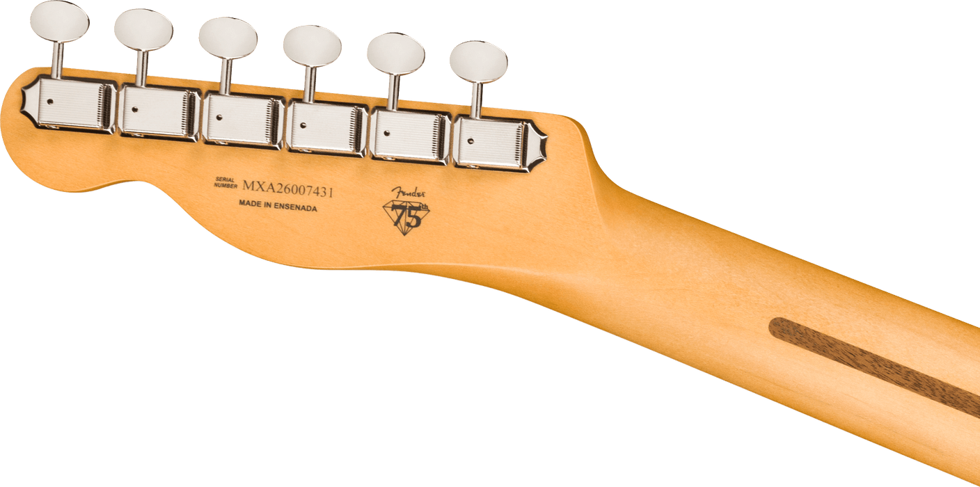 Fender 75th Anniversary Player II Baritone Telecaster Maple Fingerboard Electric Guitar - Butterscotch Blonde