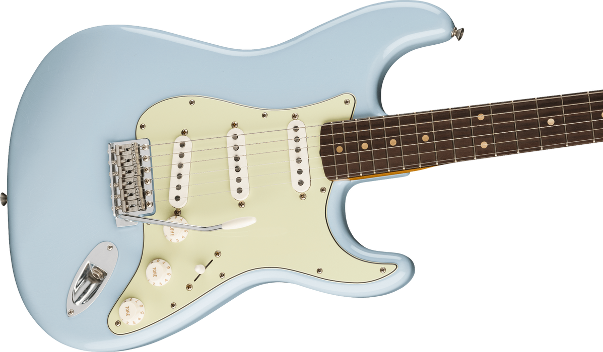 Fender Vintera II Road Worn 60s Stratocaster Rosewood Fingerboard - Sonic Blue