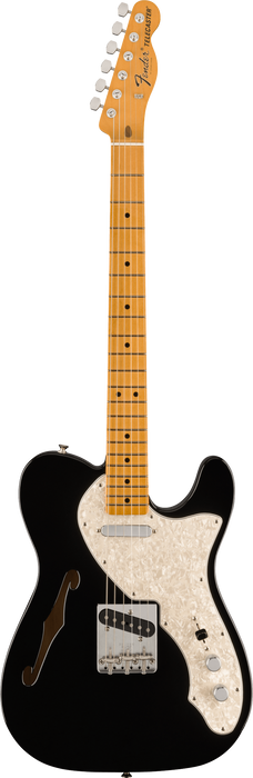 Fender Vintera II 60s Telecaster Thinline Electric Guitar - Black