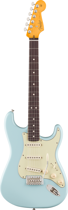 Fender Limited Edition American Professional Classic Stratocaster w/Silent System Rosewood Fingerboard Electric Guitar - Daphne Blue