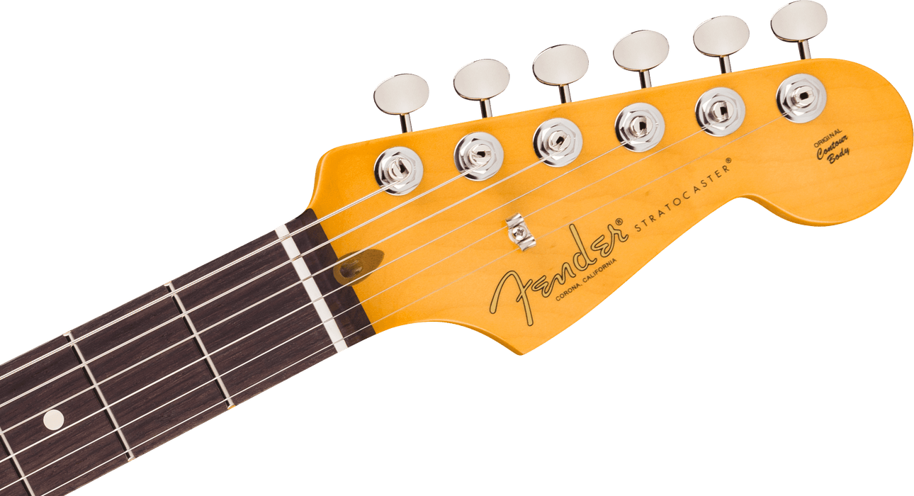 Fender Limited Edition American Professional Classic Stratocaster w/Silent System Rosewood Fingerboard Electric Guitar - Daphne Blue