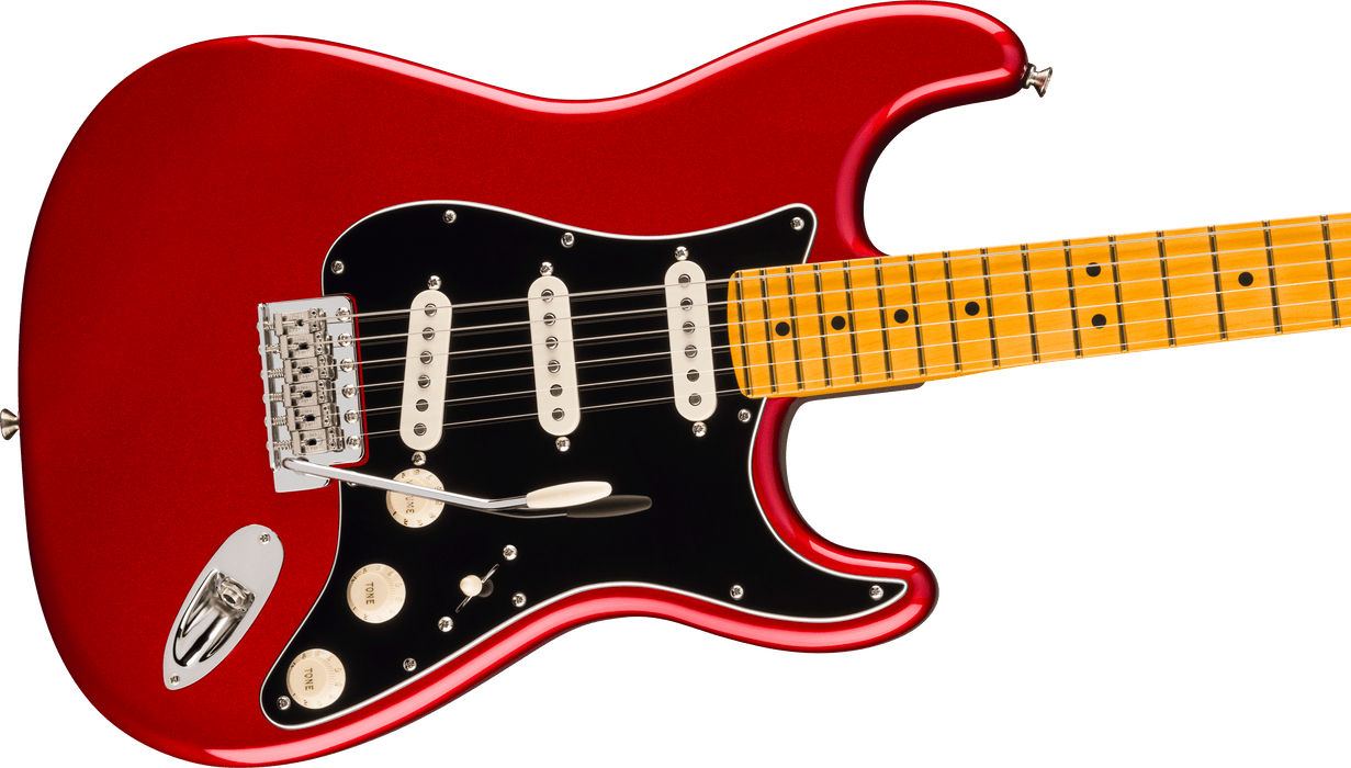 Fender Limited Edition American Professional Classic Stratocaster w/Silent System Maple Fingerboard Electric Guitar - Candy Apple Red