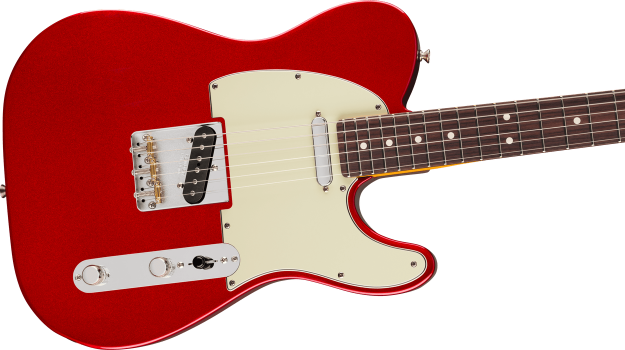 Fender Limited Edition American Professional Classic Telecaster w/Silent System Rosewood Fingerboard Electric Guitar - Candy Apple Red