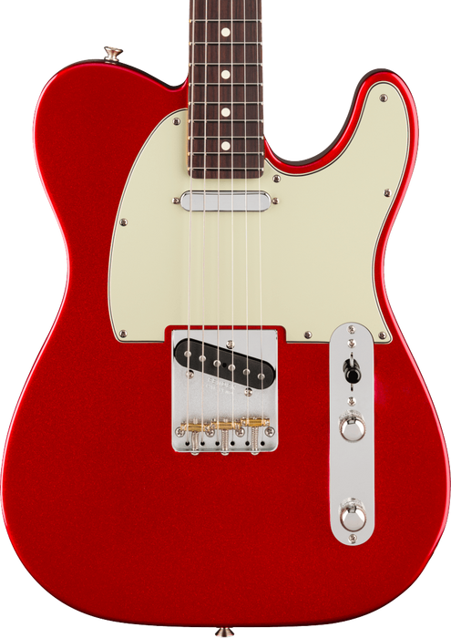Fender Limited Edition American Professional Classic Telecaster w/Silent System Rosewood Fingerboard Electric Guitar - Candy Apple Red