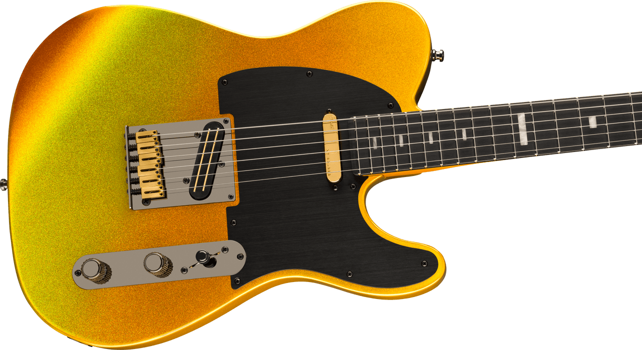 Fender 75th Anniversary American Ultra II Telecaster Ebony Fingerboard - Liquid Gold
