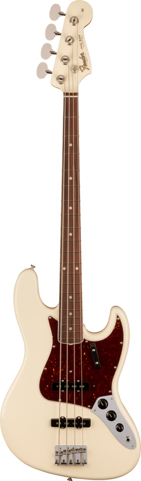 Fender American Vintage II 1966 Jazz Bass Rosewood Fingerboard Electric Bass Guitar - Olympic White