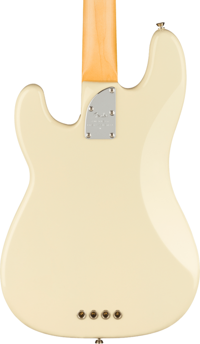 Fender American Professional II Precision Bass Maple Fingerboard - Olympic White