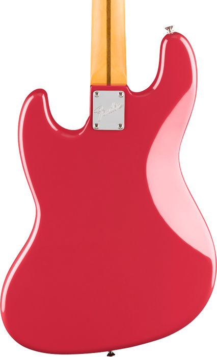 Fender American Professional Classic Jazz Bass Maple Fingerboard - Faded Dakota Red