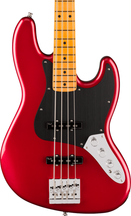 Fender American Ultra II Jazz Bass Maple Fingerboard - Sinister Red